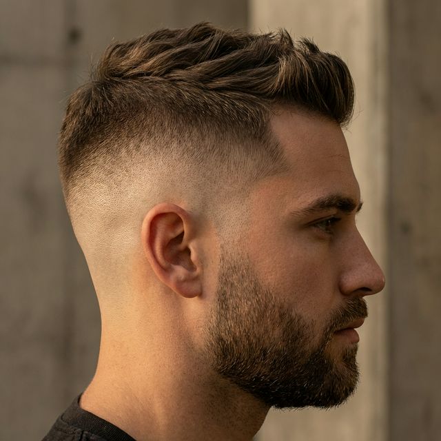 Modern skin fade